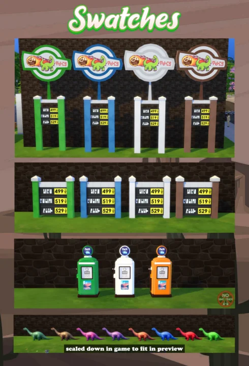 Dino Petroleum Mini Set