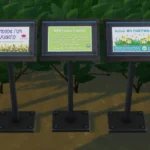 City Wildflower Garden Sign