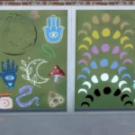 Witchy Shop Window Stickers