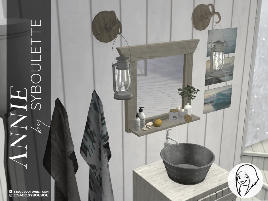 Annie bathroom set (2020)
