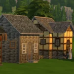 Settlers Old Town Build Cleanliness Set: Walls, Floors, Foundation
