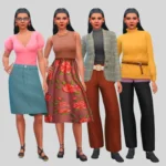 Dynamic Daters Makeover | Ciudad Enamorada Townies | NO CC