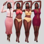 Nadir Couple Makeover | Lovestruck Townies | No CC