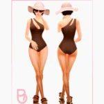 Woman Swimsuit - Bee - Version 2