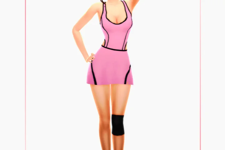 Woman Tennis Dress - Criss - Version 2