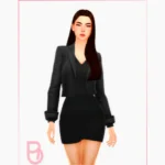 Woman Suit Dress - Cris - Version 1
