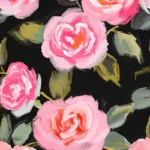 Flowers oil paintings