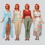 Maxwell-Eve Family | No CC Sims