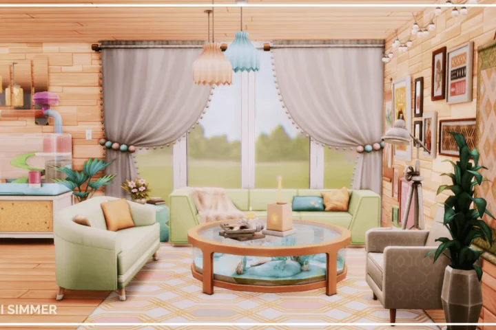 Sylvia Livingroom - No CC