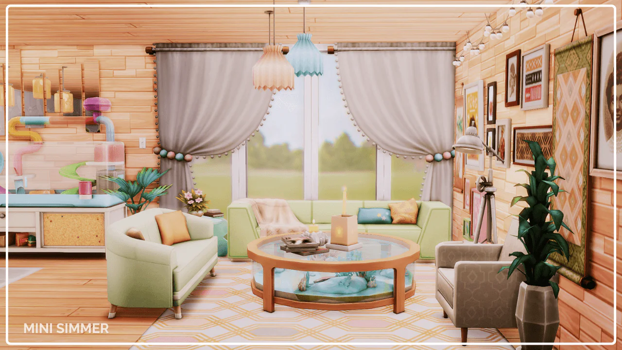 Sylvia Livingroom - No CC