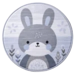 Rabbit Round Rugs : 2 versions