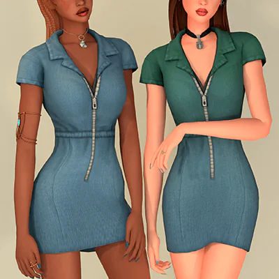 Denim Collection - Short Dress