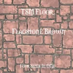 TSM Floor Flagstone Brown