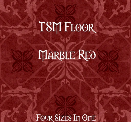 TSM Floor Marble Red