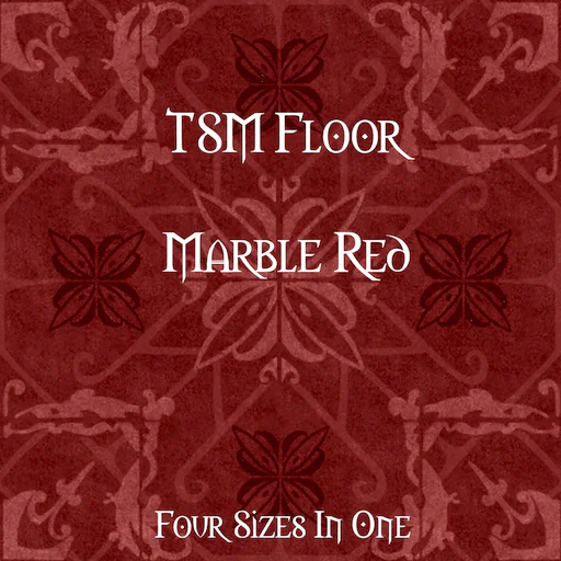 TSM Floor Marble Red