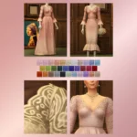 Princess of XIII - Posy Rosé Gown & Dress Set