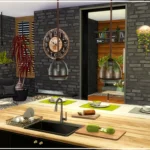 Modern loft kitchen