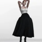 Gethwine Sleeveless Dress - Black Couture