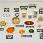 Chinese Restaurant : Food Items