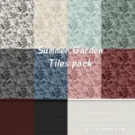 Summer Garden - Tiles pack