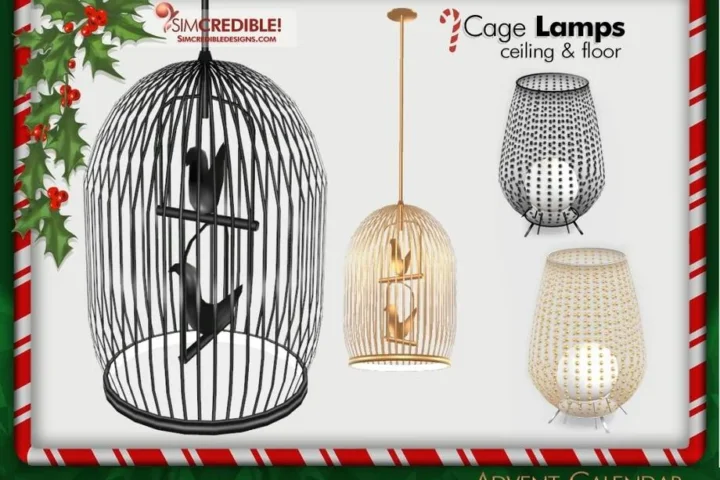 Advent Calendar 🎁 Day 6 - Cage Lamps 💡