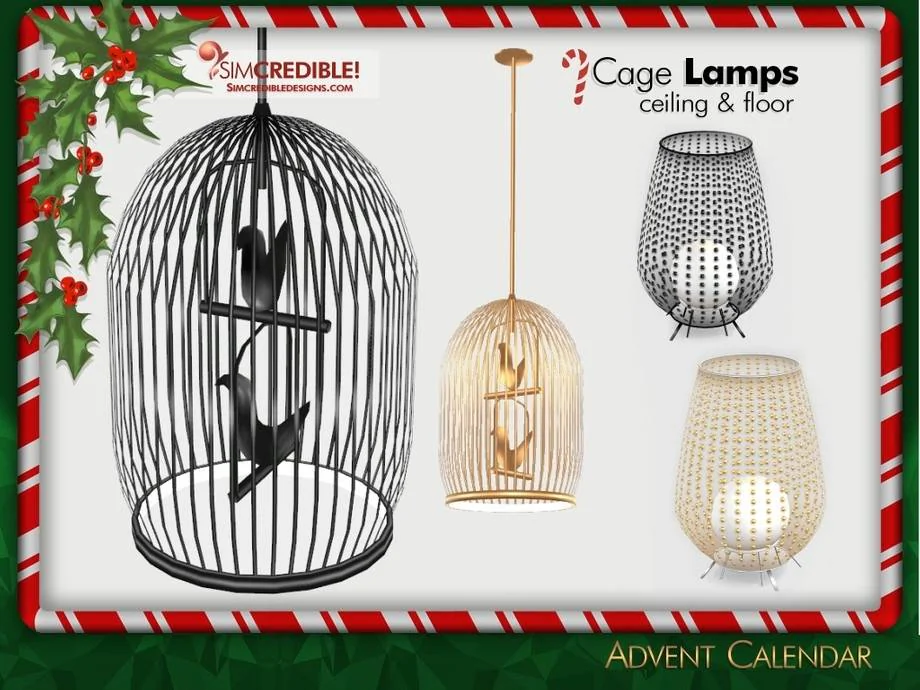 Advent Calendar 🎁 Day 6 - Cage Lamps 💡