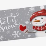 Xmas Door mats - Let it snow