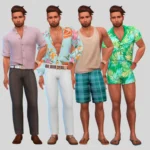Dynamic Daters Makeover | Ciudad Enamorada Townies | NO CC