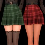 [Dark Acedemia Collection] - Plaid Skirt