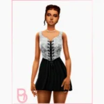 Woman Dress - Dark Angel - Version 3