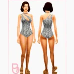 Woman Swimsuit - Bee - Version 3