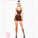 Woman Tennis Dress - Criss - Version 3