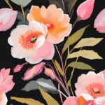Flowers oil paintings
