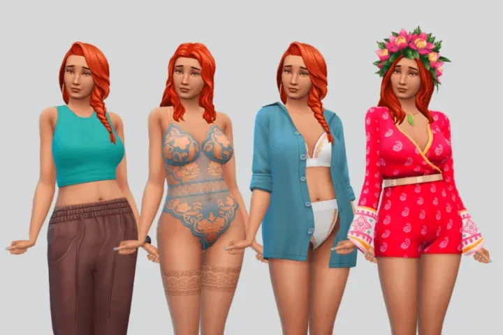 Maxwell-Eve Family | No CC Sims