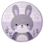 Rabbit Round Rugs : 2 versions