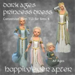 Happily Ever After - Dark Ages Princess Dress for All Ages