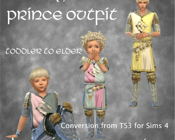 Happily Ever After - Dark Ages Prince Outfit All Ages