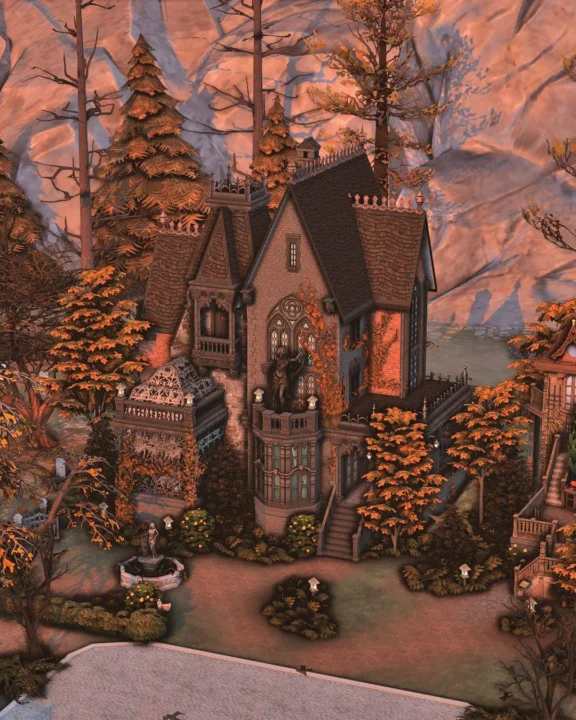 Vampire Mansion and Witch House