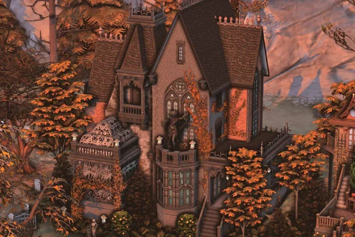 Vampire Mansion and Witch House