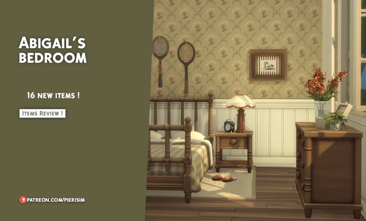 Pierisim - ABIGAIL Bedroom