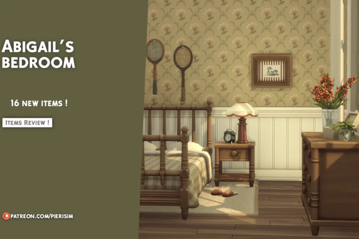 Pierisim - ABIGAIL Bedroom