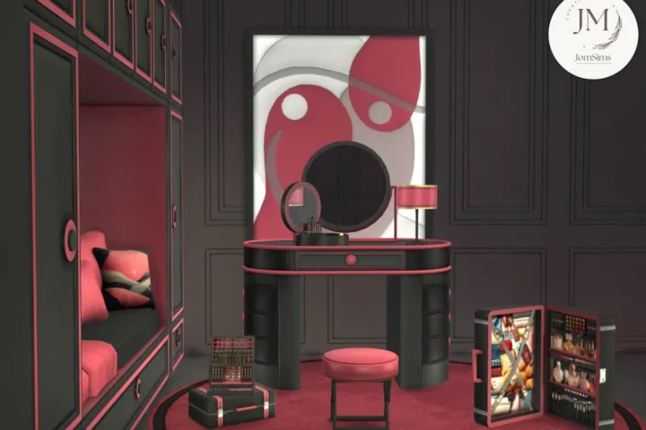 Jomsims The Girly Vecky Bedroom