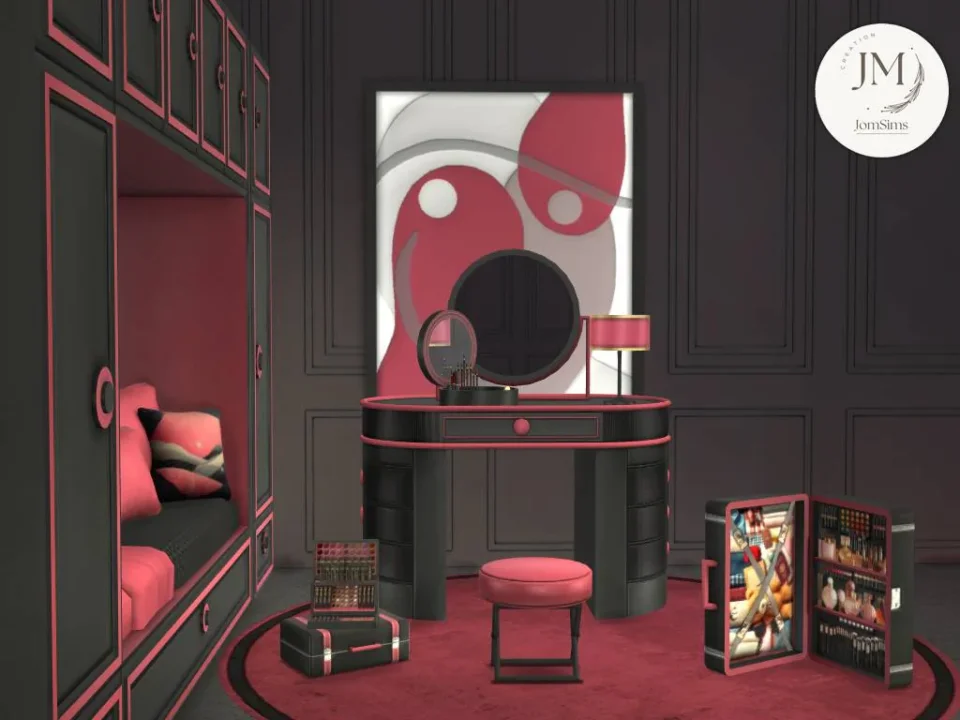 Jomsims The Girly Vecky Bedroom