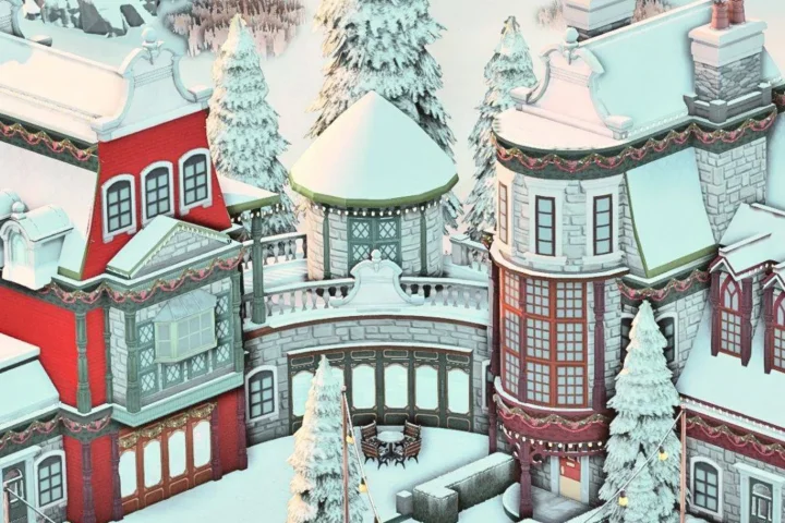 Christmas Town Village