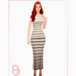 Woman Dress - Navy - Version 5