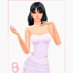 Woman top - Marilyn - Version 1