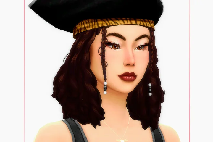 Woman Costume - Pirate Hat - Version 2