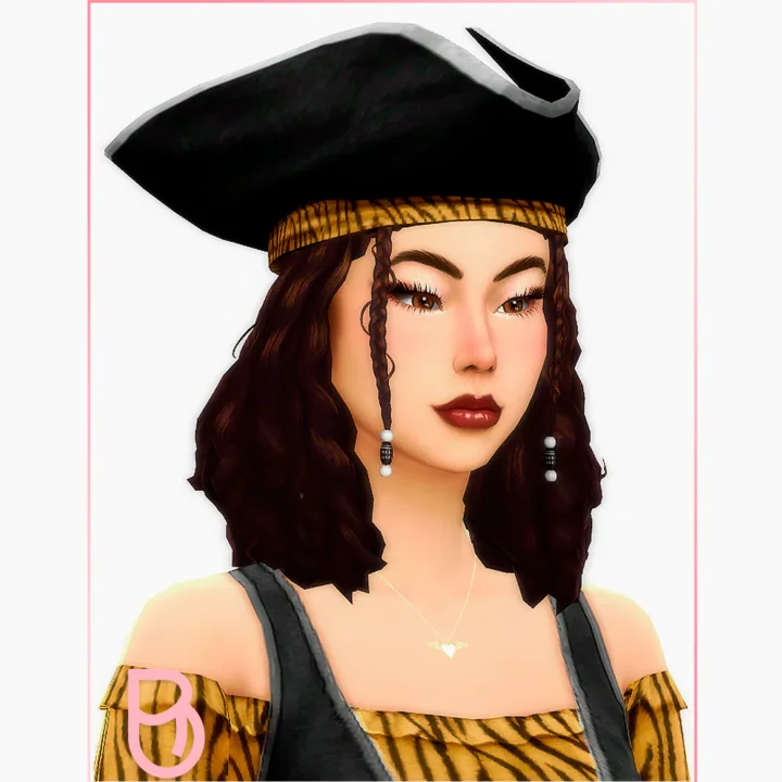 Woman Costume - Pirate Hat - Version 2