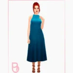 Woman Dress - Navi - Version 1