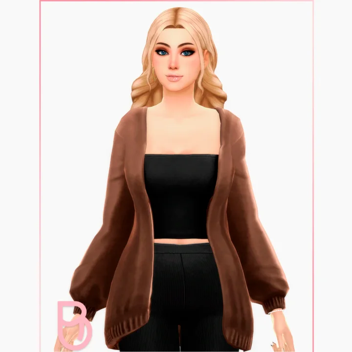 Woman Cozy Top - Deanne - Version 3